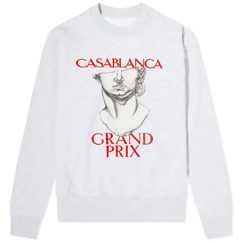 Grand Prix Print Crew Sweat