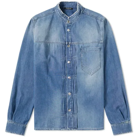 Military Denim Shirt