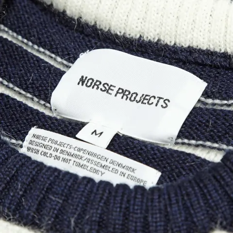 Sigfred Stripe Knitted Crew