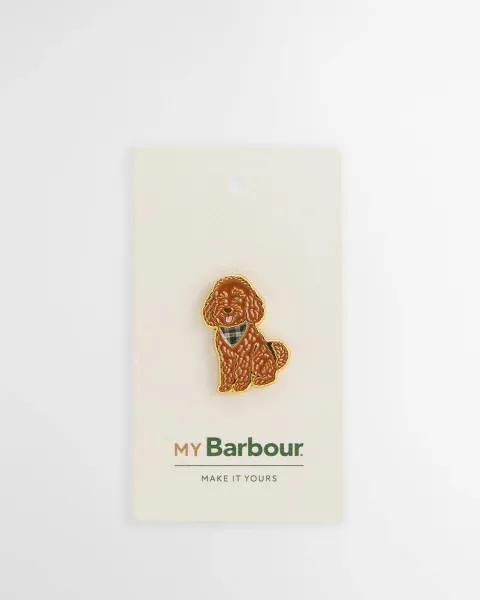 Poodle Pin Badge