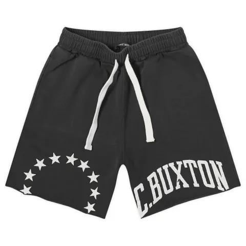 Cut Off Varsity Sweat Shorts