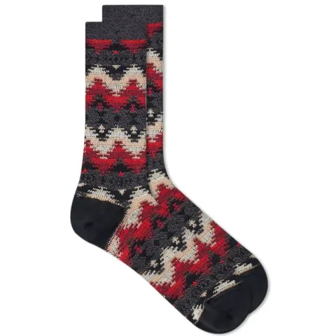 Wigwam Jacquard Crew Sock