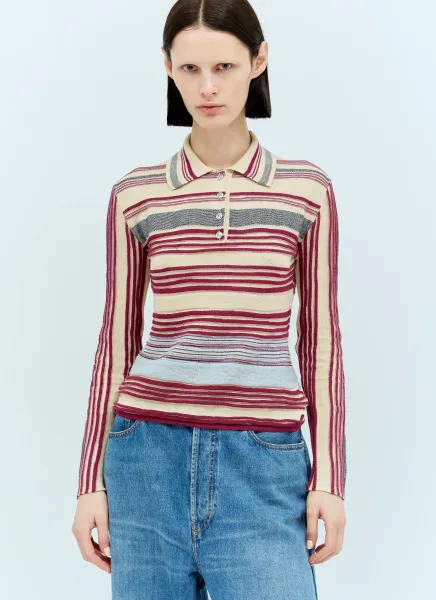 Striped Knit Sweater