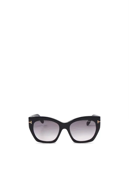 Tom Ford JONI 02 Shiny Black Sunglasses