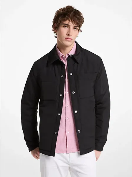 Woven Shirt Jacket