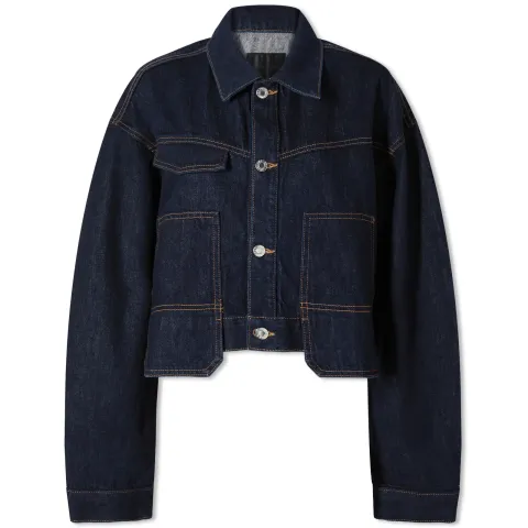 Trucker Crop Denim Jacket