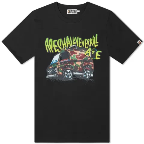 Bape Car Graphic T-Shirt