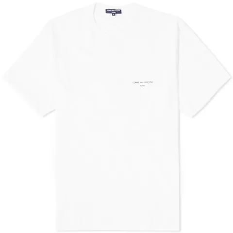 Comme Des Garçons Homme Chest Logo T-Shirt
