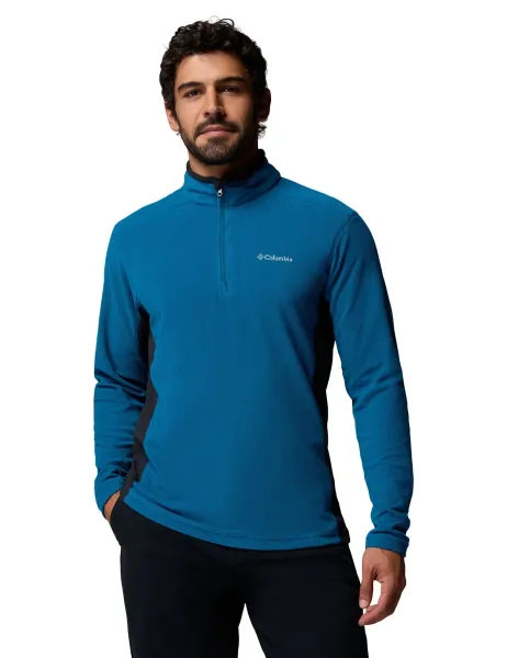 Columbia Klamath Range II Lightweight Half Zip Fleece Blue/Black