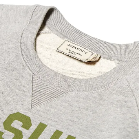 Maison Kitsuné Je Suis Alle Crew Neck Sweat