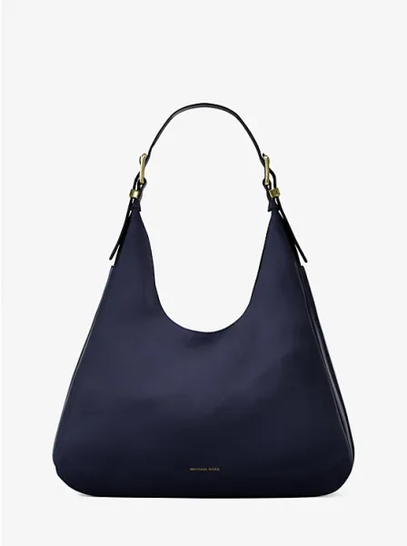 Nolita Large Nubuck Hobo Shoulder Bag