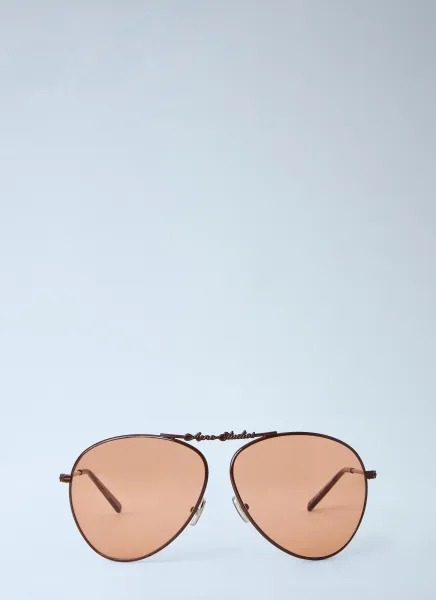 Metal Aviator Sunglasses