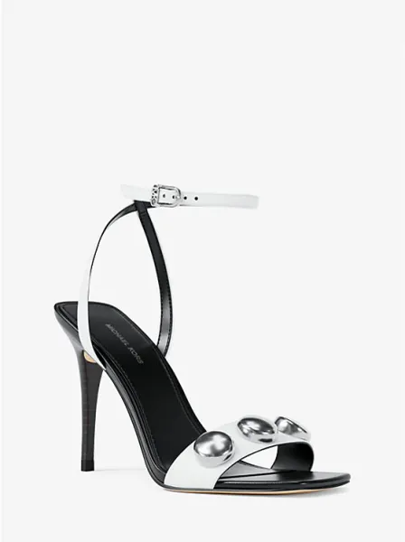 Liana Studded Leather Sandal