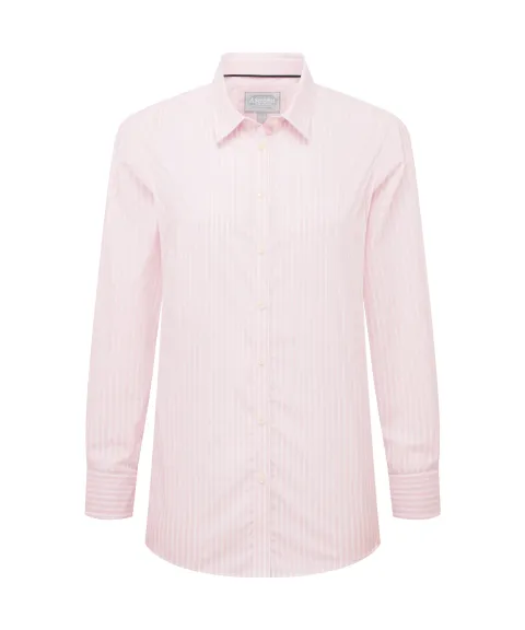 Schöffel Country Women's Holme Striped Shirt - Mauve Blush