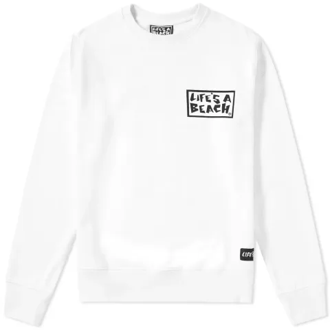Life's a Beach LAB Logo Crew Sweat