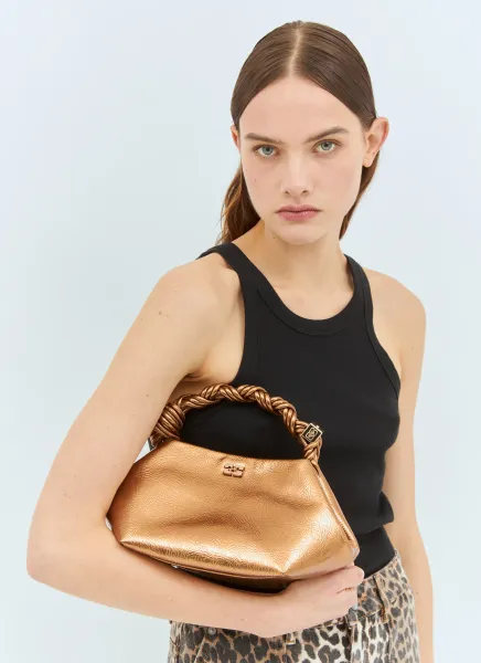 Metallic Small Bou Handbag