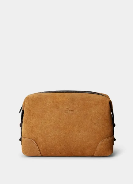 Suede Washbag