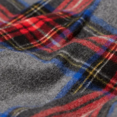 Shaggy Flannel Check Shirt