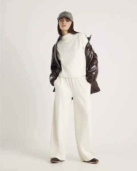 River Island Cosy Wide Leg Trousers