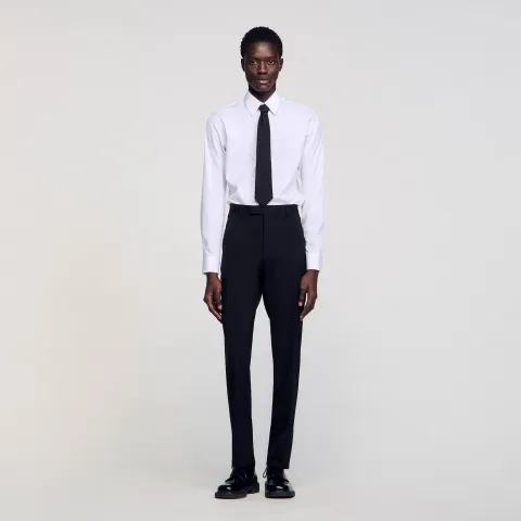 Classic suit trousers