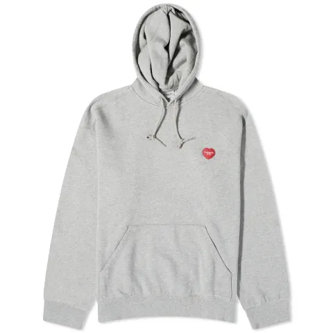 Hooded Heart Patch Sweat