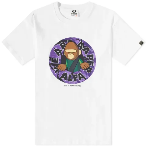 AAPE We Are Aaper Alfa Basic T-Shirt