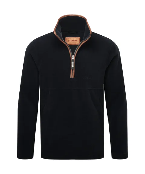Schöffel Country Berkeley Quarter Zip Fleece - Gunmetal