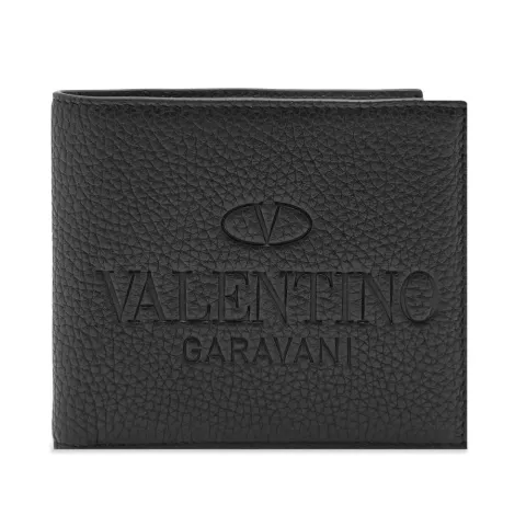Embossed Logo Billfold Wallet