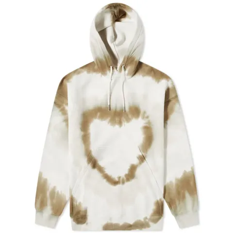Tie Dye Hearts Oversized Hoodie