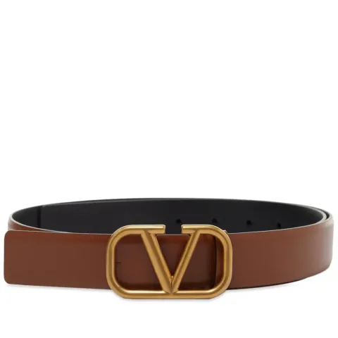 V-Logo Buckle Belt