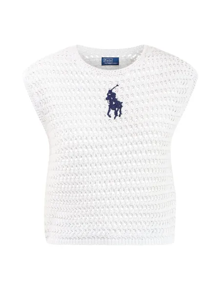 Polo Ralph Lauren Crochet Sleeveless Top