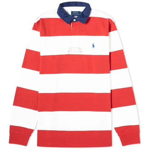 Block Stripe Rugby Shirt
