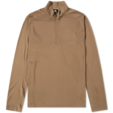 x Undefeated Long Sleeve Half Zip TR Tee