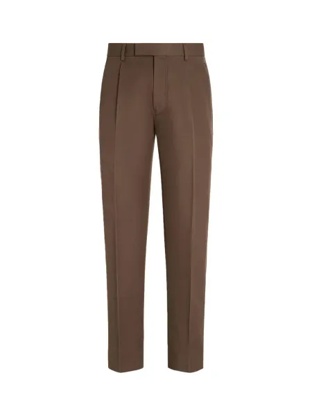 chino trousers Brown