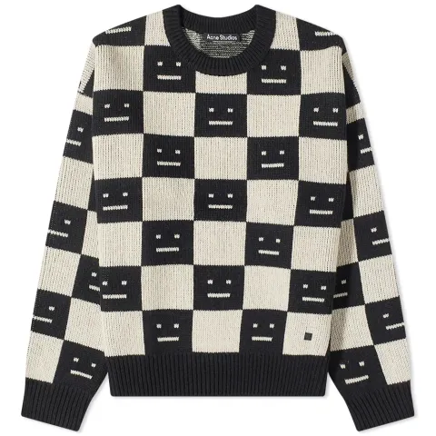 Katlas Checkerboard Face Knit