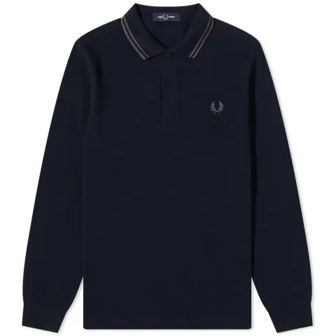 Long Sleeve Twin Tipped Polo