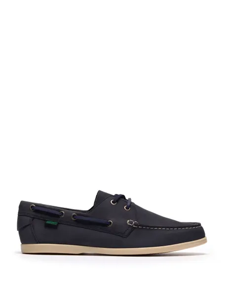 Clarks Nubuck Boat Shoes Navy