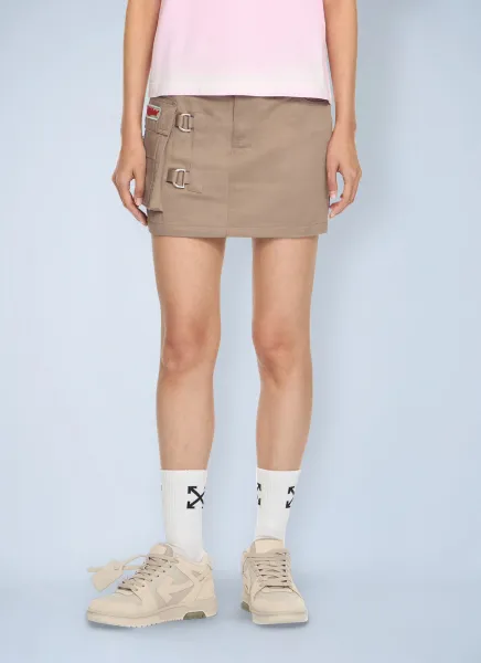 Off-White Pocket Mini Skirt