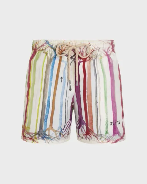 Vilebrequin Men Swim Shorts Trees