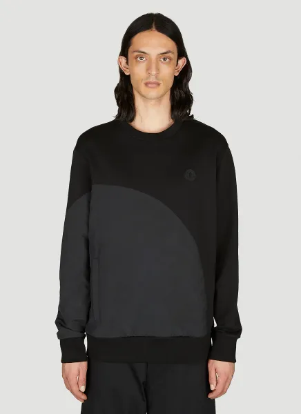 Tonal Panel Sweatshirt