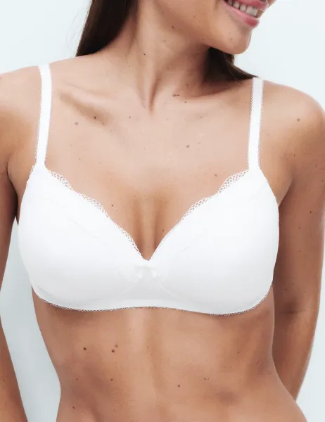 Marks & Spencer Jasmine Lace Non Wired Full Cup Bra A-E White