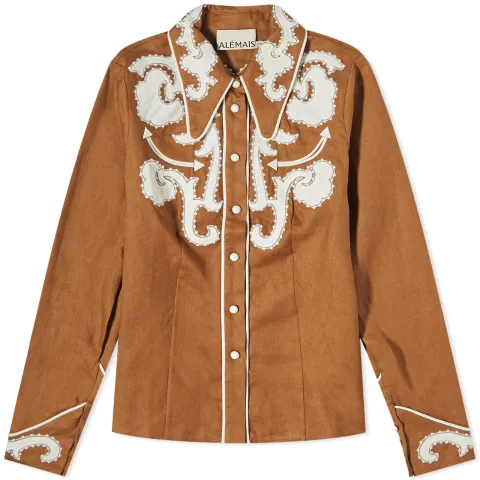 ALÉMAIS Ruby Applique Shirt