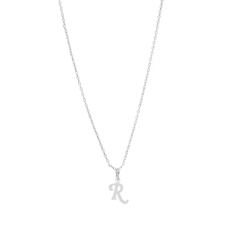 R Pendant Necklace