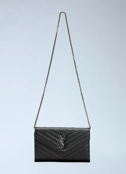 YSL Monogrammed Wallet Bag