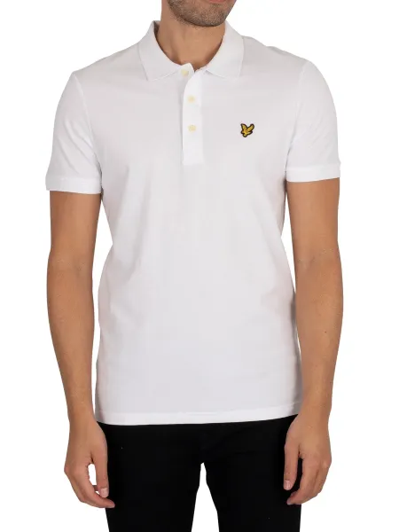 Lyle & Scott Organic Cotton Plain Polo Shirt