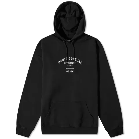 Couture Logo Popover Hoodie
