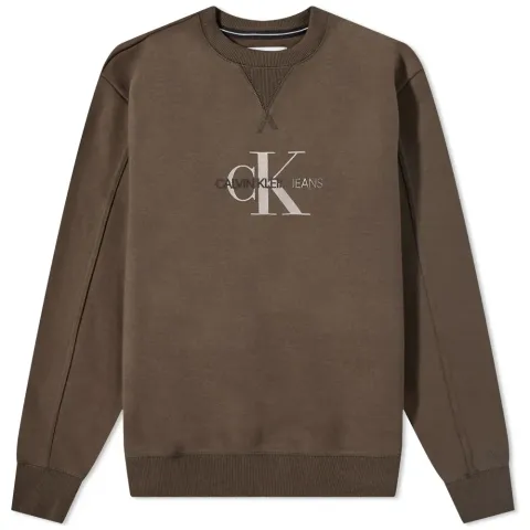 Archival Monogram Flock Crew Sweat