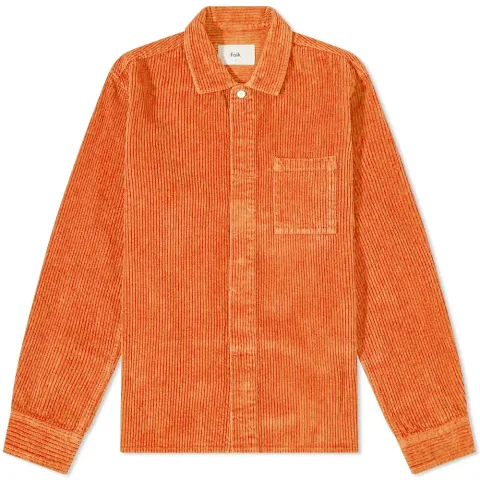 Heavy Cord Patch Shirt