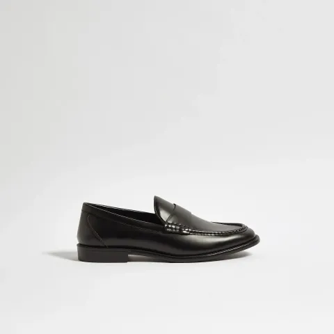 River Island Faux Leather Loafers