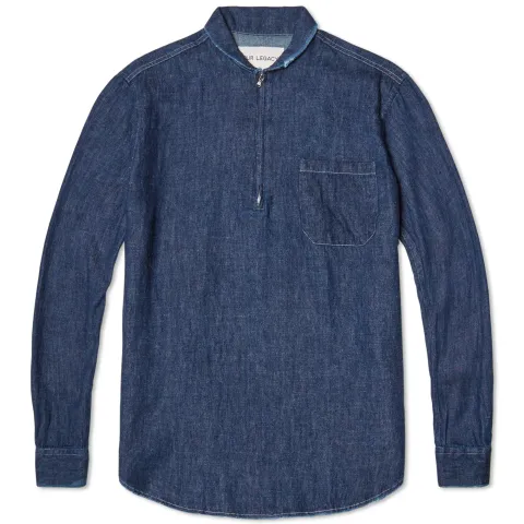 Shawl Zip Shirt